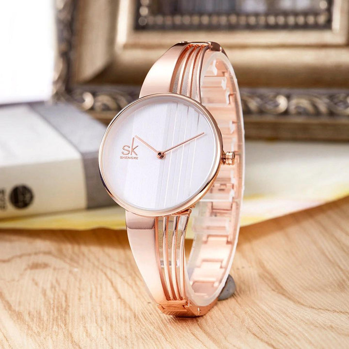 Watch - Creative Gold-plated Quartz Watch