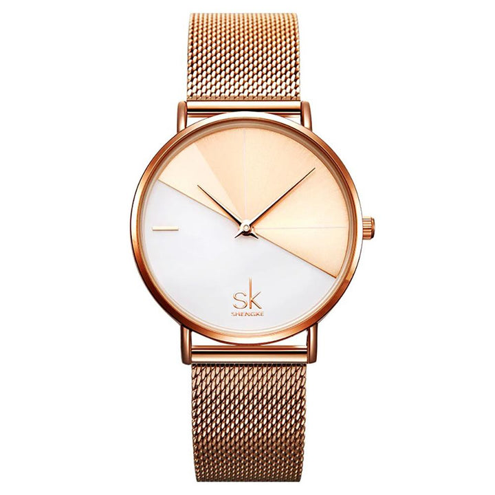 Watch - Creative Minimalist Two Tone Quartz Watch