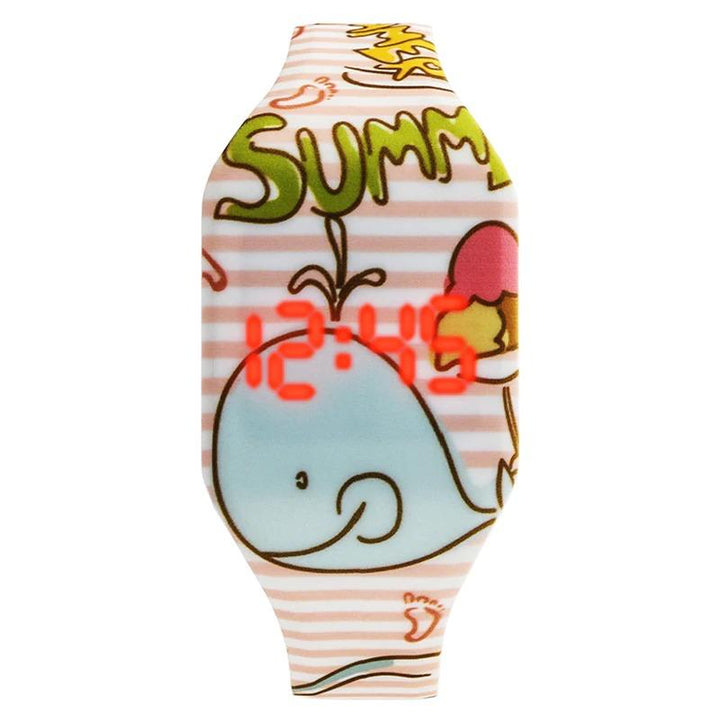 Watch - Cute Cartoon Design LED Touch Screen Watch For Kids