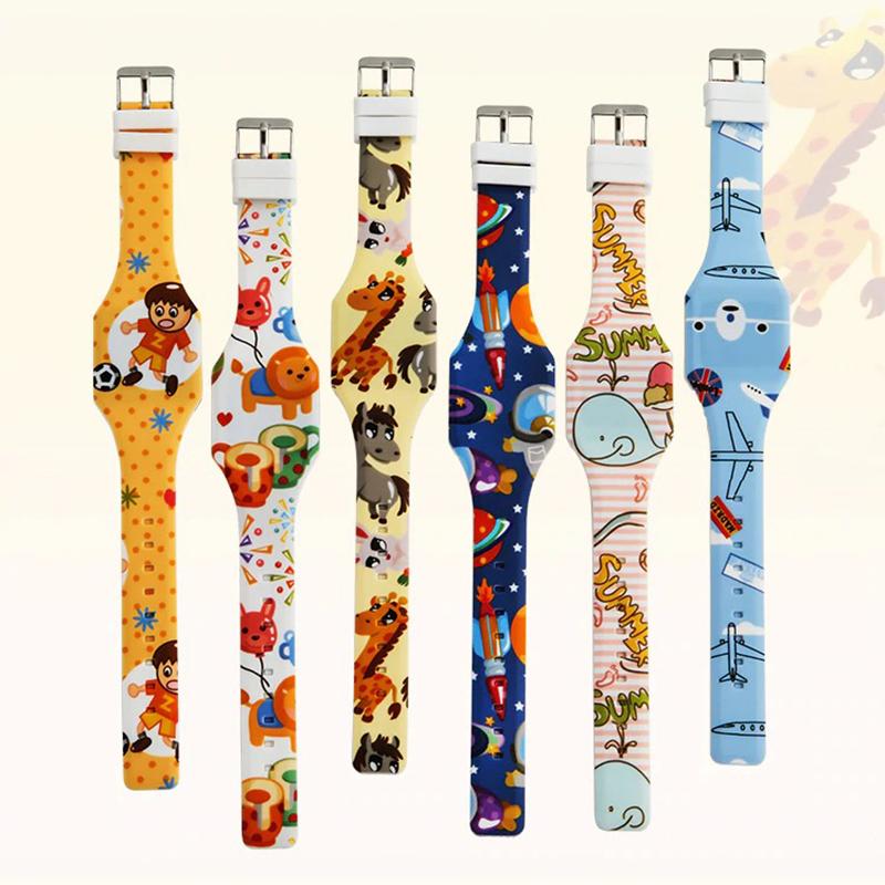 Watch - Cute Cartoon Design LED Touch Screen Watch For Kids