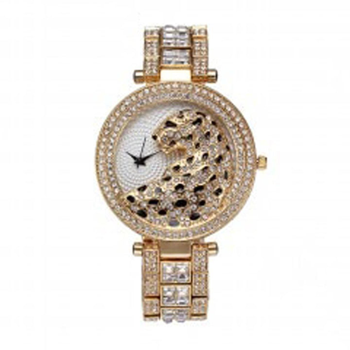 Watch - Dazzling Crystal Diamond Leopard Quartz Watch