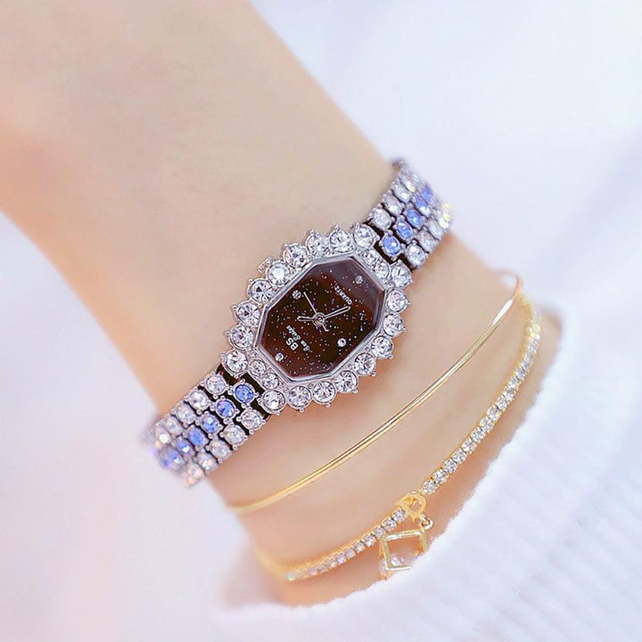 Watch - Dazzling Crystal Rhinestone Quartz Watch