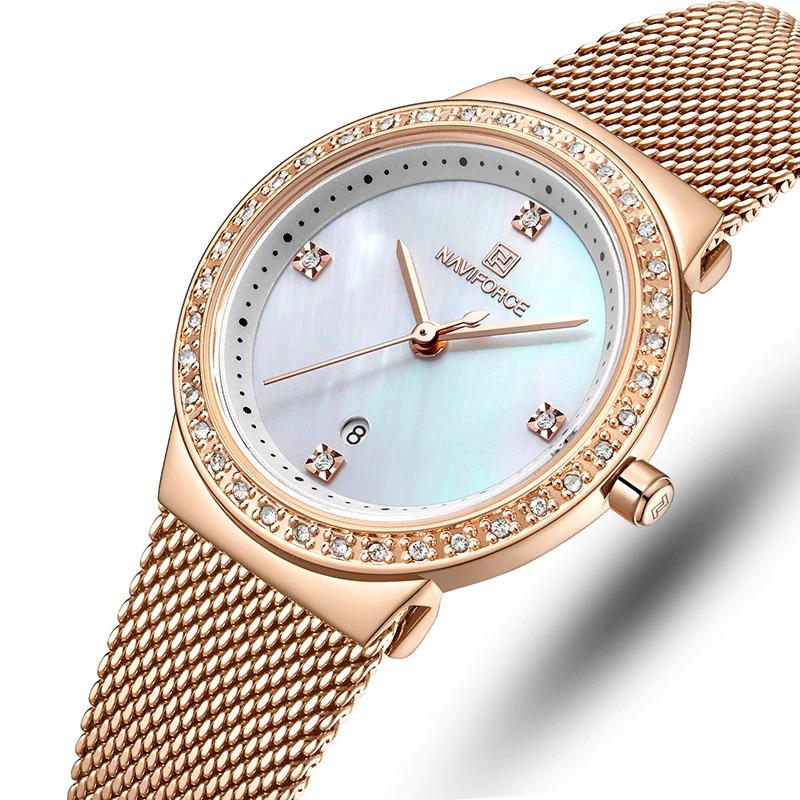 Watch - Dazzling Rhinestone Embellished Quartz Watch