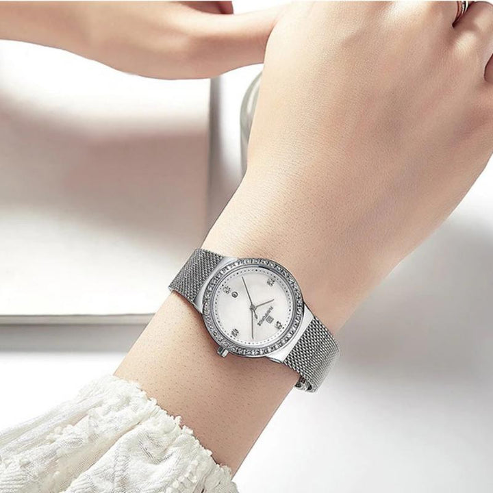 Watch - Dazzling Rhinestone Embellished Quartz Watch