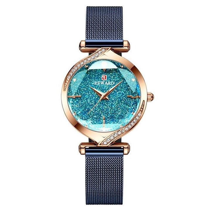 Watch - Dazzling Rhinestone Inlay Dial Quartz Watch