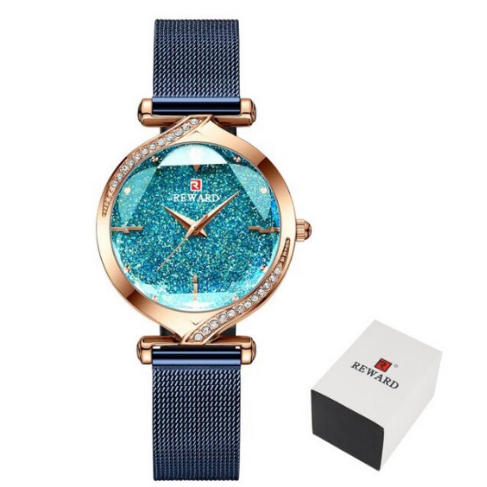 Watch - Dazzling Rhinestone Inlay Dial Quartz Watch