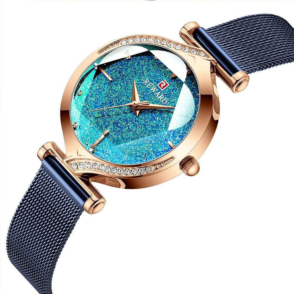 Watch - Dazzling Rhinestone Inlay Dial Quartz Watch