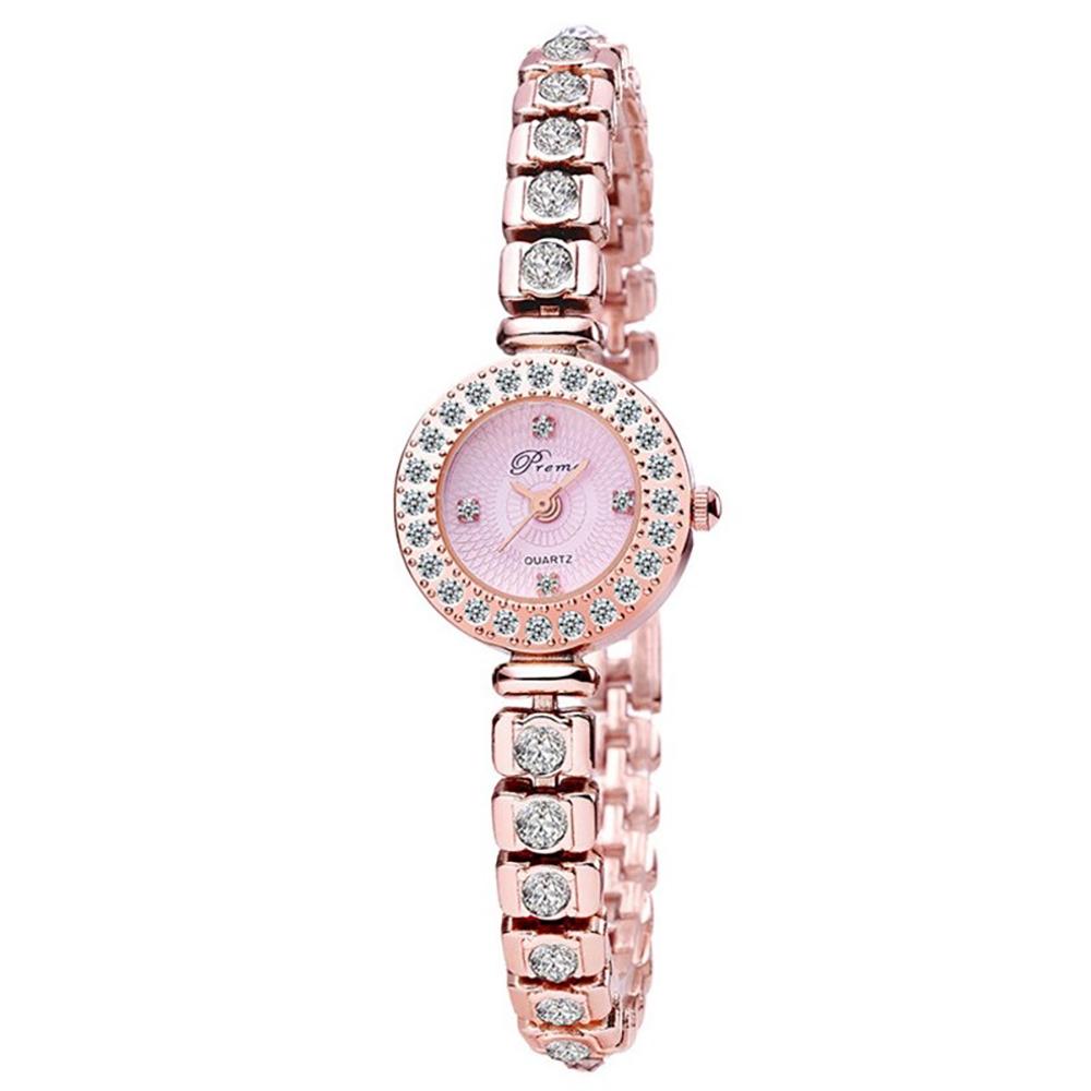 Watch - Dazzling Rhinestones In Stainless Steel Quartz Watch