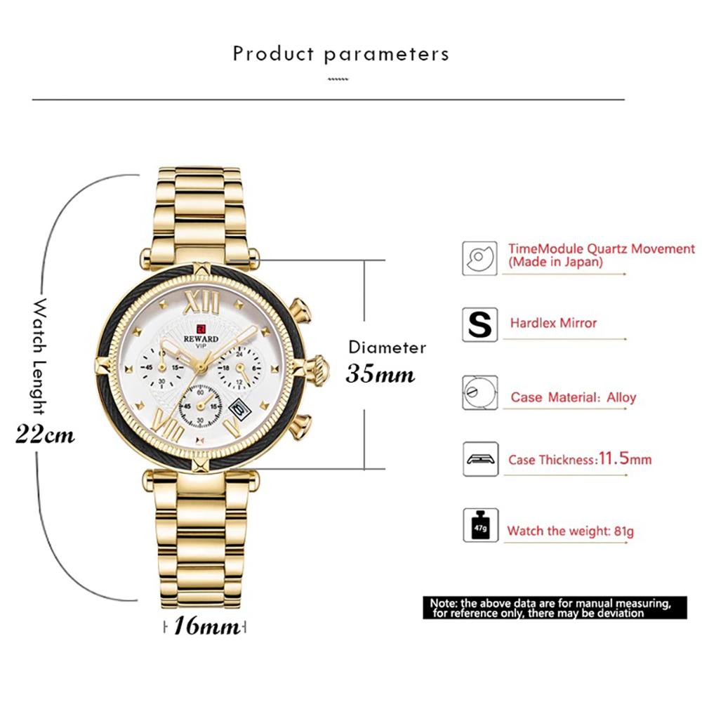 Watch - Delicate Multi-Functional Chronograph Quartz Watch