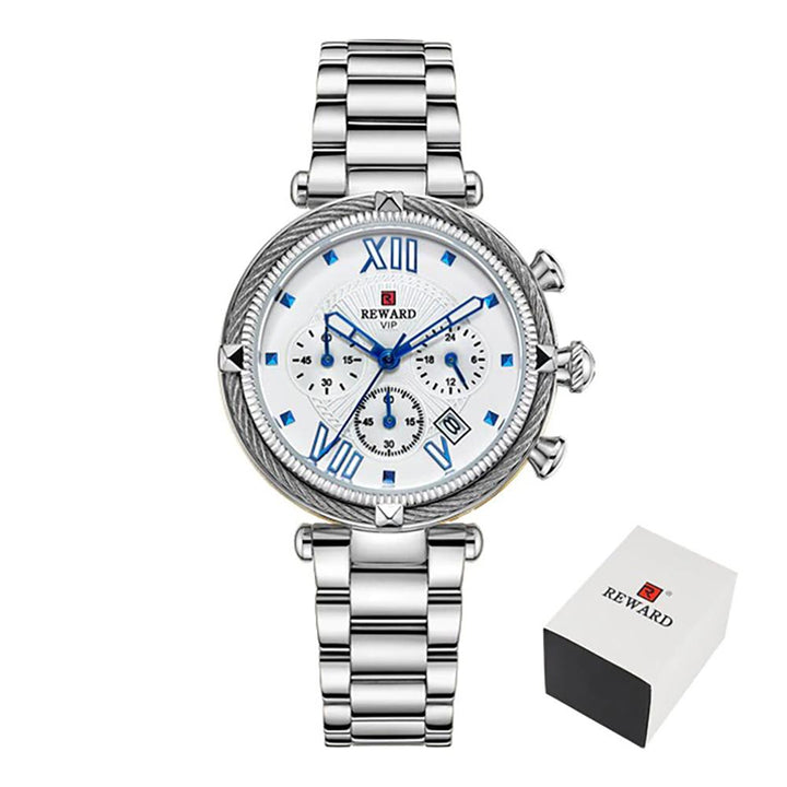 Watch - Delicate Multi-Functional Chronograph Quartz Watch