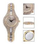 Watch - Deluxe Rhinestone Embellished Quartz Watch
