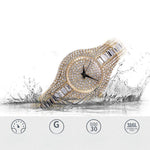 Watch - Deluxe Rhinestone Embellished Quartz Watch