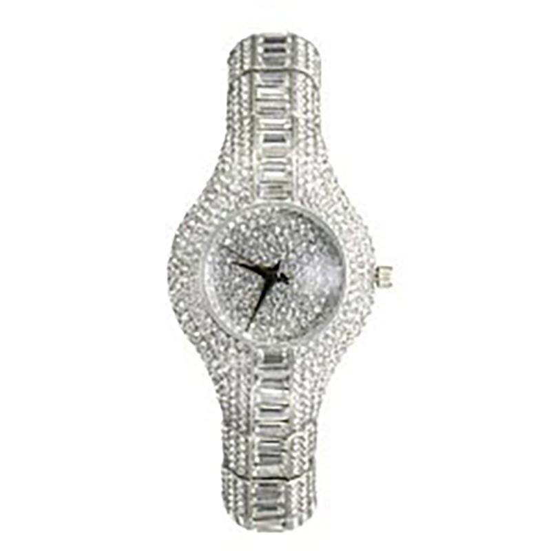 Watch - Deluxe Rhinestone Embellished Quartz Watch