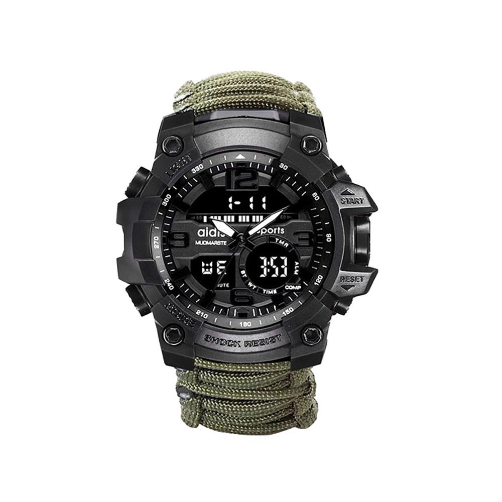 Watch - Digital Survival Wristwatch With Compass