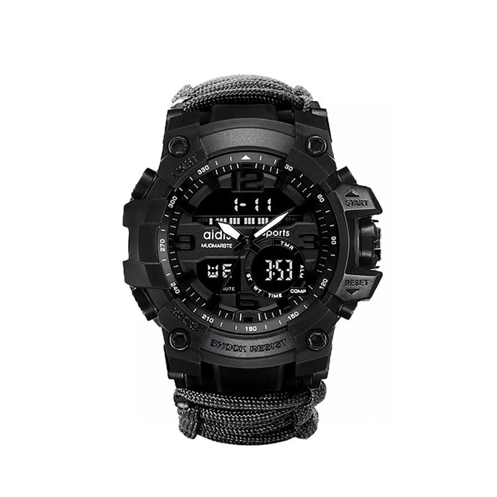 Watch - Digital Survival Wristwatch With Compass