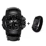 Watch - Digital Survival Wristwatch With Compass