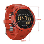 Watch - Dual Time Display Outdoor Sports Pedometer Digital Watch