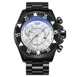 Watch - Durable Stainless Steel Big Dial Quartz Watch
