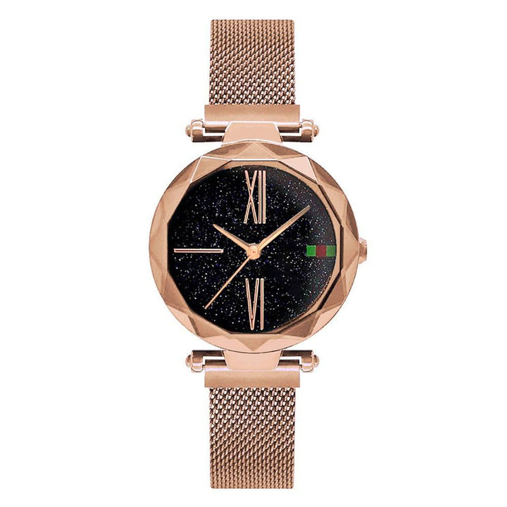 Elegant and Sparkling Starry Wrist Watch For Women