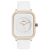 Watch - Elegant Square Case With Sophisticated Band Quartz Watch