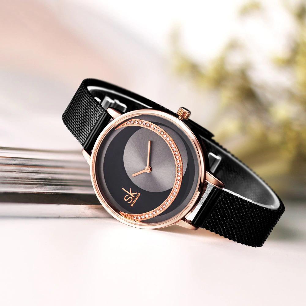 Watch - Elegant Ultra-thin Case Quartz Watch