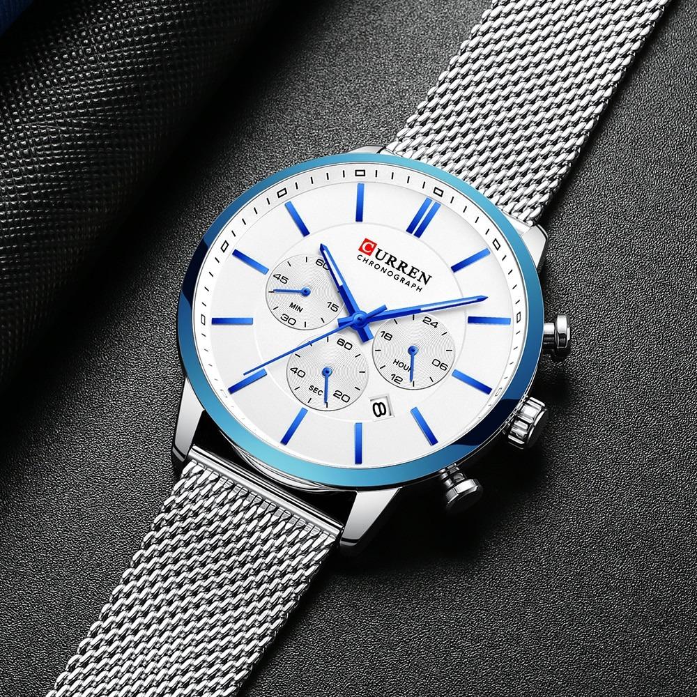 Watch - Excellent Water-resistant Sports Chronograph Quartz Watch