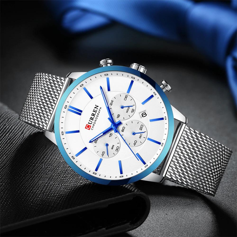 Watch - Excellent Water-resistant Sports Chronograph Quartz Watch