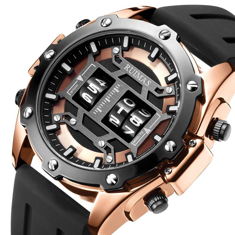 Watch - Exceptional Rotating Calendar Dial Quartz Watch