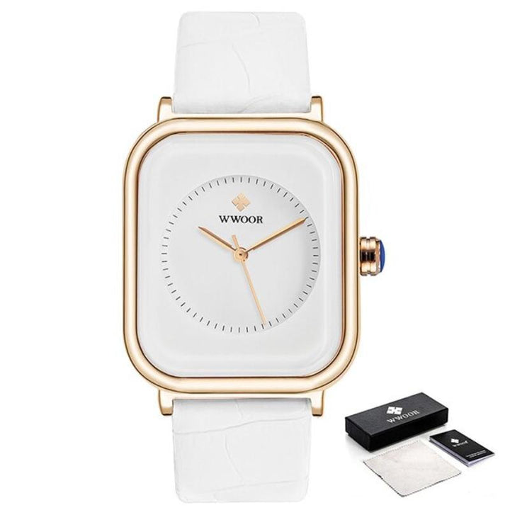 Watch - Exquisite Dial Square Case Quartz Watch