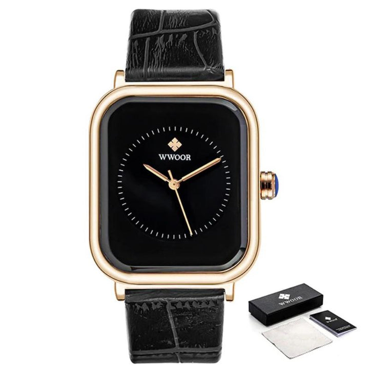 Watch - Exquisite Dial Square Case Quartz Watch