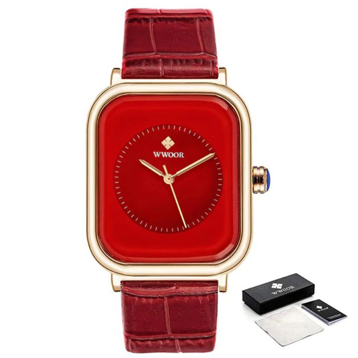 Watch - Exquisite Dial Square Case Quartz Watch