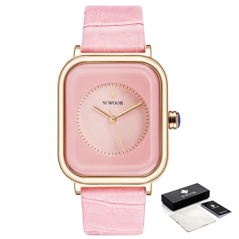 Watch - Exquisite Dial Square Case Quartz Watch