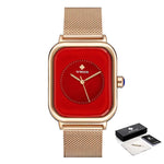 Watch - Exquisite Dial Square Case Quartz Watch