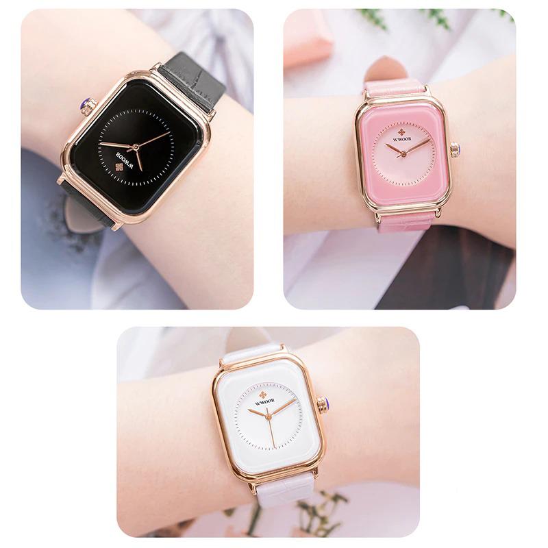 Watch - Exquisite Dial Square Case Quartz Watch