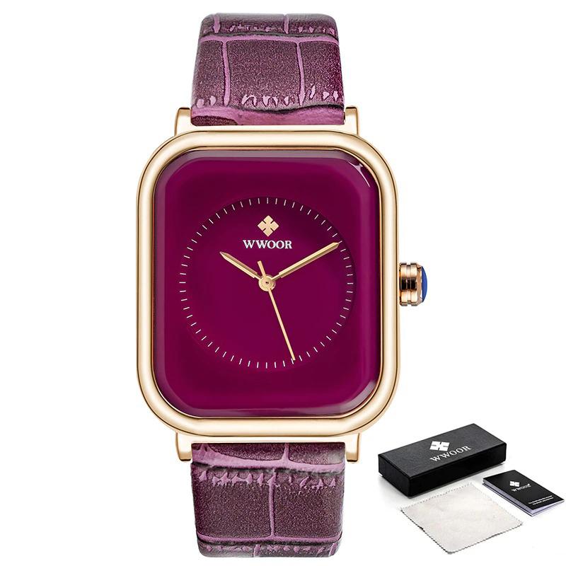 Watch - Exquisite Dial Square Case Quartz Watch