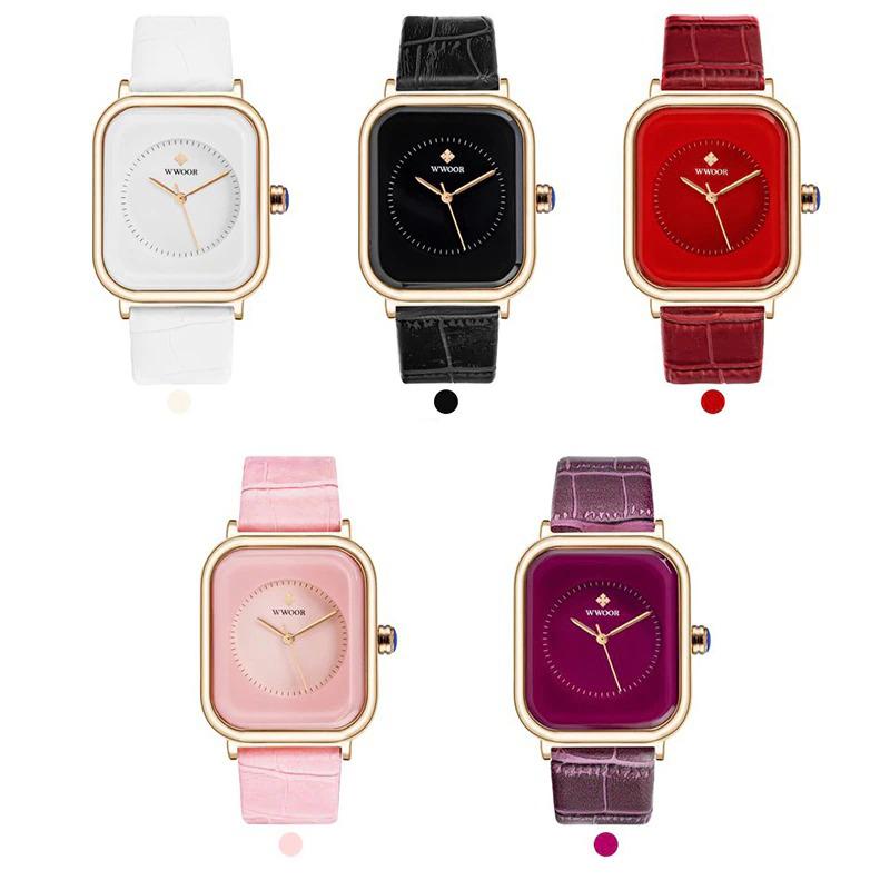 Watch - Exquisite Dial Square Case Quartz Watch