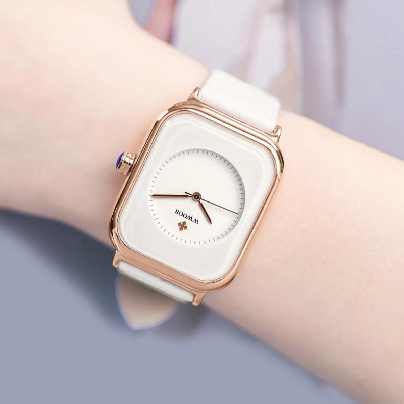 Watch - Exquisite Dial Square Case Quartz Watch