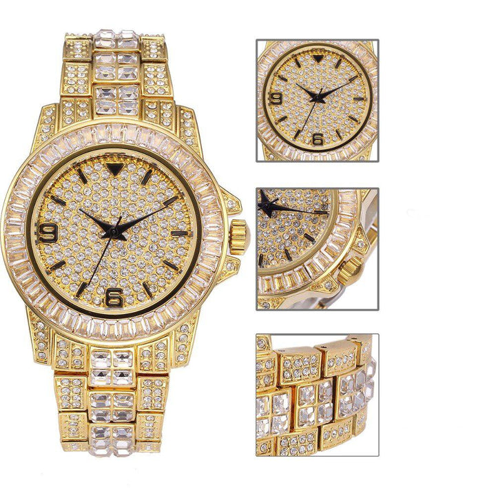 Watch - Exquisite High End Rhinestone Quartz Watch