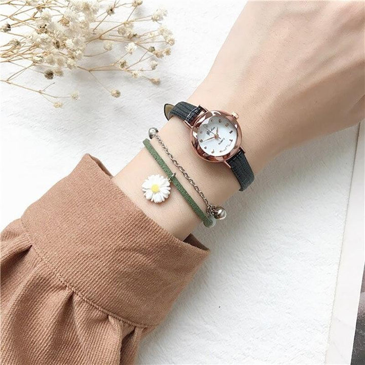 Watch - Exquisite Retro Style Mest Strap Quartz Watch