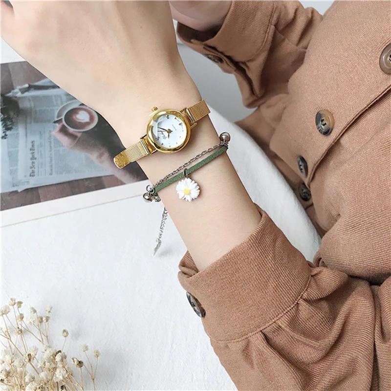 Watch - Exquisite Retro Style Mest Strap Quartz Watch