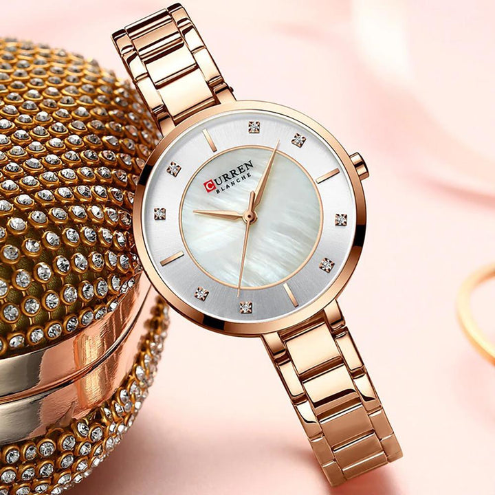 Watch - Extravagant Crystal Dial Quartz Watch