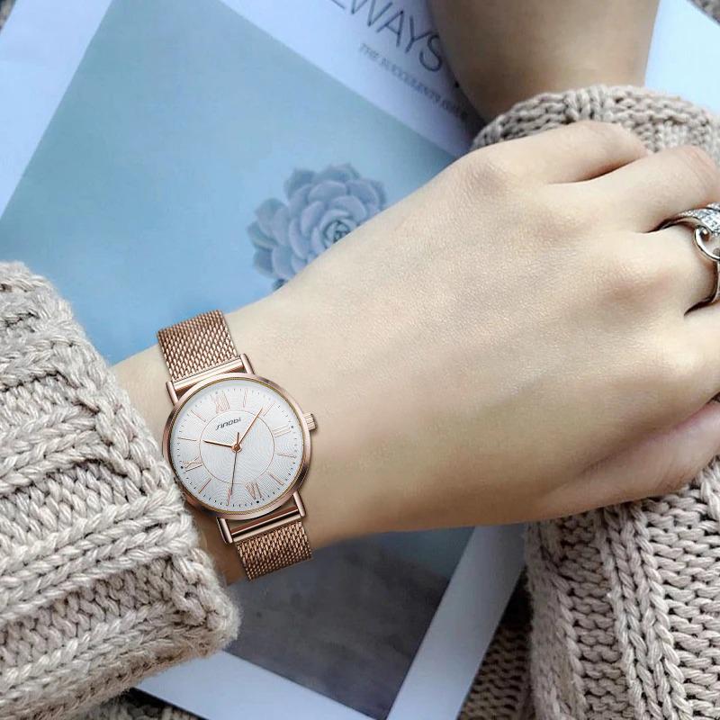 Watch - Fascinating Mesh Strap Fashion Quartz Watch