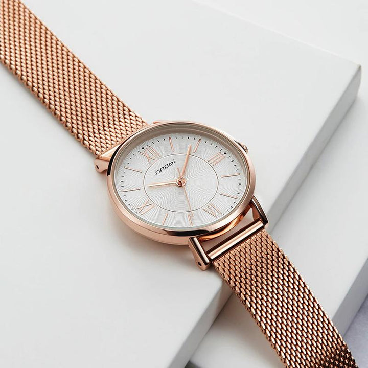 Watch - Fascinating Mesh Strap Fashion Quartz Watch