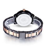 Watch - Fascinating Rhinestone Dial With Bracelet Clasp Quartz Watch
