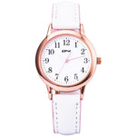 Watch - Fascinating Sweet Color Leather Strap Quartz Watch