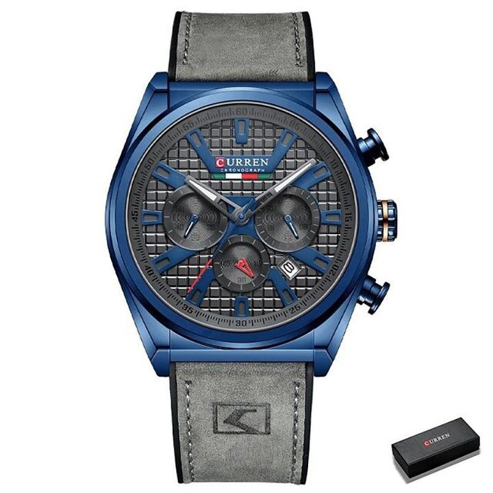 Watch - Fashion Leisure Three-eye Chronograph Quartz Watch