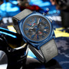 Watch - Fashion Leisure Three-eye Chronograph Quartz Watch