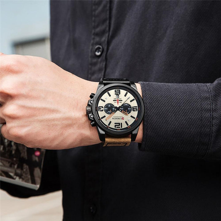 Watch - Fashion Trend Multi Function Military Quartz Watch