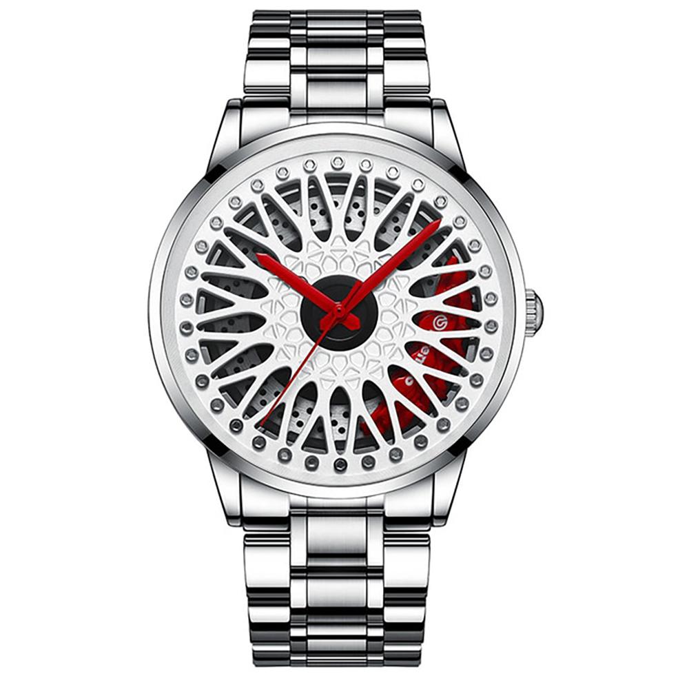 Watch - Fashion Trend Sports Car Wheel Rim Quartz Watch