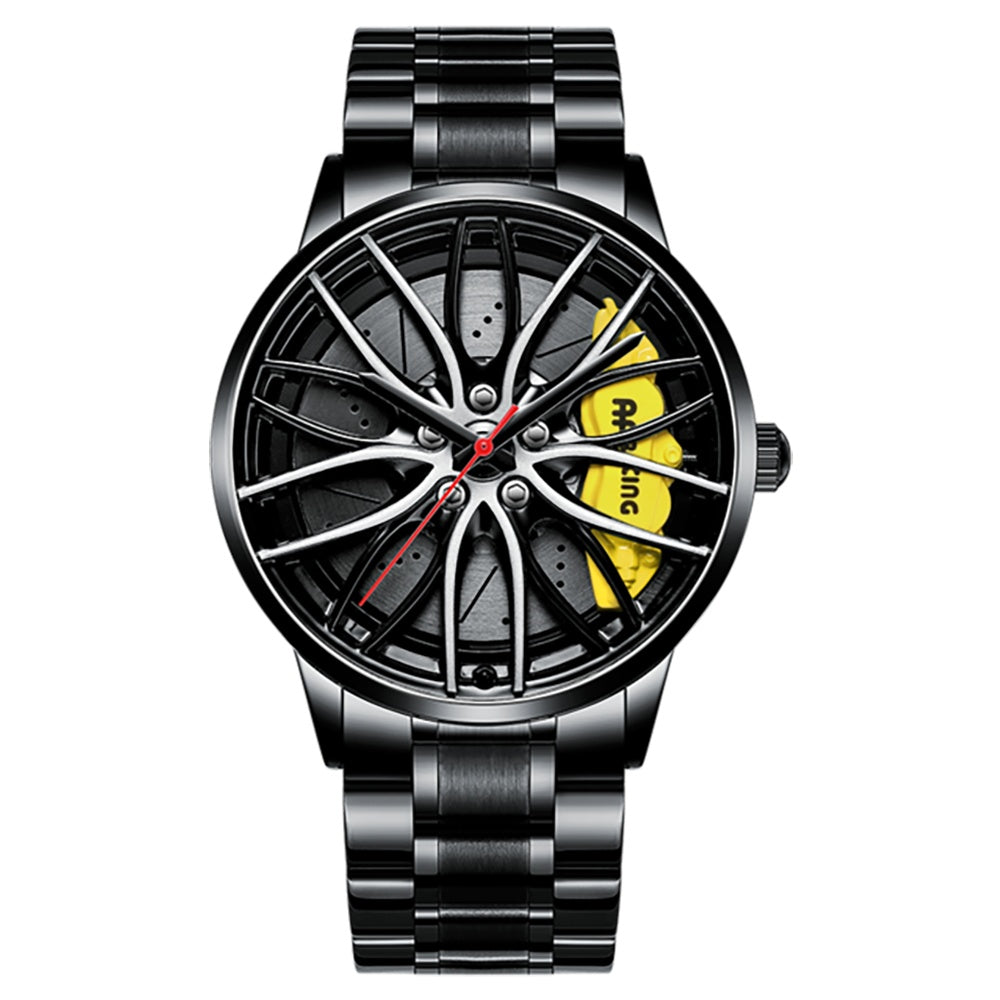 Watch - Fashion Trend Sports Car Wheel Rim Quartz Watch